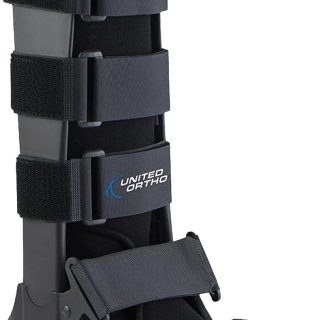 United Ortho Cam Walker Fracture Boot, Medium, Black